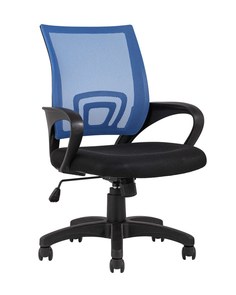 Кресло офисное topchairs simple (stoolgroup) синий 56x95x55 см.