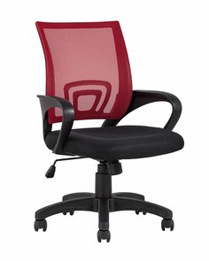 Кресло офисное topchairs simple (stoolgroup) красный 56x95x55 см.
