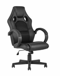 Кресло игровое topchairs renegade (stoolgroup) черный 62x119x72 см.