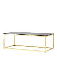 Журнальный стол таун (stoolgroup) золотой 120x40x60 см.