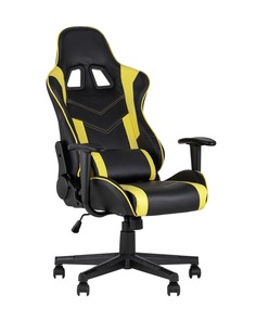 Кресло игровое topchairs impala (stoolgroup) желтый 68x126x70 см.