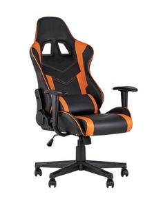 Кресло игровое topchairs impala (stoolgroup) оранжевый 68x126x50 см.