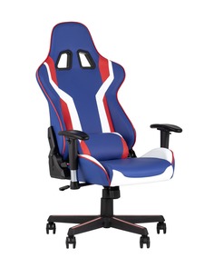 Кресло игровое topchairs cherokee (stoolgroup) синий 66x134x55 см.