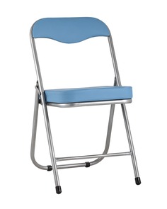 Стул складной джон (stoolgroup) голубой 45x80x50 см.