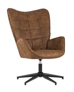 Кресло ирис (stoolgroup) коричневый 68x106x76 см.