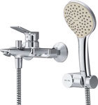 Смеситель для ванны AM.PM X-Joy душ.набор, хром (F85A15000) Am.Pm.
