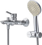 Смеситель для ванны AM.PM X-Joy S, душ.набор, хром (F85B15000) Am.Pm.