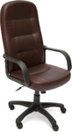 Кресло Tetchair DEVON (кож/зам, коричневый/коричневый перфорированный, 36-36/36-36/06)
