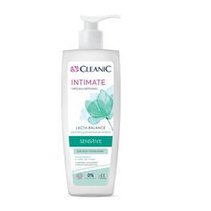 Молочко для интимной гигиены Sensitive в коробке Cleanic