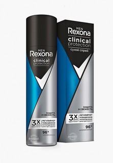 Дезодорант Rexona CLINICAL PROTECTION, Део-спрей, Защита и свежесть, 150 мл