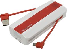 Внешний аккумулятор Ross&Moor Power Bank PB-LS004 5200 mAh Red