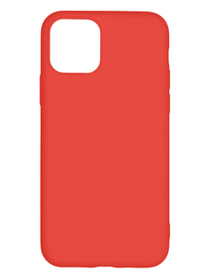 Клип-кейс Alwio для Apple iPhone 12 mini (5.4"), soft touch, красный