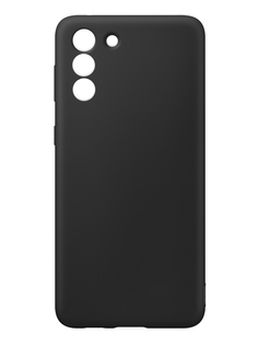 Чехол силиконовый Alwio для Samsung Galaxy S21+ soft touch чёрный