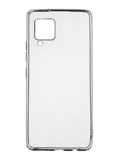 Чехол силиконовый Alwio для Samsung Galaxy A42 прозрачный