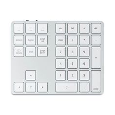 Клавиатура Satechi Aluminum Slim Wireless Keyboard (ST-XLABKS) Silver
