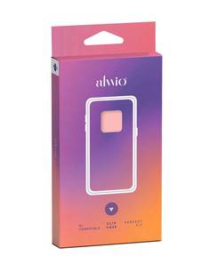 Чехол силиконовый Alwio для iPhone 13 Pro (6.1"), soft touch, светло-розовый