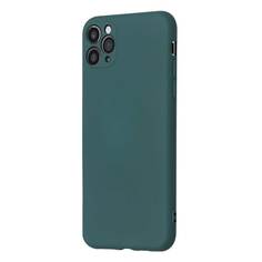 Чехол Pero для Xiaomi Mi 10T Liquid Silicone Dark Green PCLS-0056-NG ПЕРО