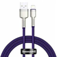 Кабель Baseus Cafule Series USB - Lightning 2.4A 1m Purple CALJK-A05