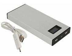 Внешний аккумулятор Ross&Moor Power Bank PB-MS011 16000mAh Silver