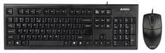 Набор клавиатура+мышь A4 KR-8520D черный A4tech