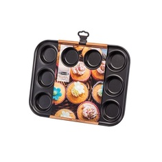 Форма для кексов Stellar Bakeware SB66, 12 ячеек, 6,5х1,5см Стеллар