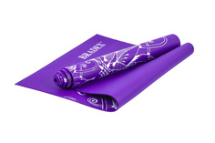 Коврик для йоги и фитнеса 173*61*0,4 с рисунком ВИОЛЕТ (Yoga mat 173*61*0,5 with picture violet) Bradex