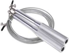 Скакалка скоростная металлическая Bradex SF 0671, серая (speed jump rope)