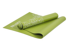 Коврик для йоги и фитнеса 173*61*0,4 с рисунком ГРИН (Yoga mat 173*61*0,4 with picture green) Bradex