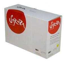 Картридж SAKURA CRG040Y для Canon i-SENSYS LBP-710/712, желтый, 5 400к.