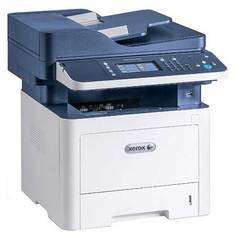 МФУ лазерный Xerox WorkCentre WC3345DNI (3345V_DNI) A4 Duplex Net WiFi белый/синий