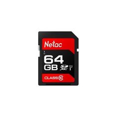 Карта памяти Netac SDXC P600 64Gb (NT02P600STN-064G-R)