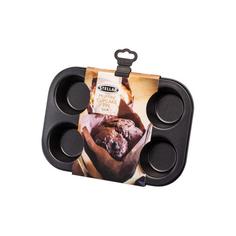 Форма для маффинов Stellar Bakeware 6,5х3см 6 ячеек Стеллар