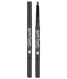 Holika Holika Автоматический карандаш для бровей с щеточкой, серо-черный Wonder Drawing 24hr Auto Eyebrow 01 Grey Black, 2,2 г