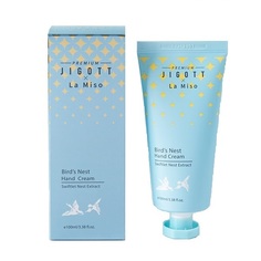 LA MISO Крем для рук с экстрактом ласточкиного гнезда Premium Jigott & La Miso Birds Nest Hand Cream, 100 мл