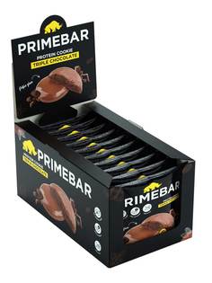 Протеиновое печенье Primebar со вкусом "Тройной шоколад" 35 г. 10шт