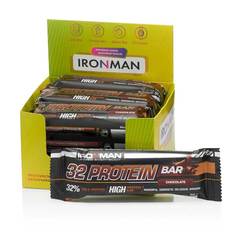 Батончик Айронмен 32 % Protein Bar. Шоколад 50 гр 12 шт Ironman