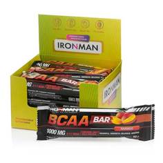 Батончик Айронмен "BCAA Bar" со вкусом Манго 50 гр 12 шт Ironman