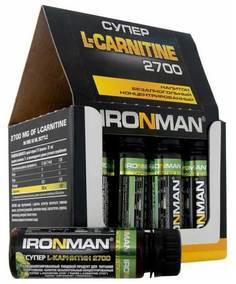 Айронмен Супер L-Карнитин 2700 (40 флак.*25мл) Ironman