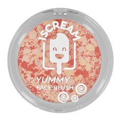 Румяна для лица ISCREAM YUMMY тон 02 fruit smoothie