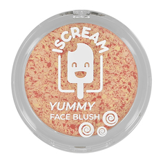 Румяна для лица ISCREAM YUMMY тон 03 exotic smoothie