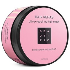 Beautific, Маска для волос Hair Rehab, 250 мл