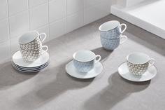 Набор чайных пар на 6 персон Art D?co Bella Impress