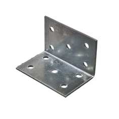 Оцинкованный соединительный крепежный уголок Саморезик