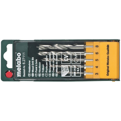 Набор сверл по дереву Metabo