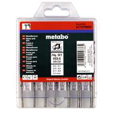 Набор сверл по металлу Metabo