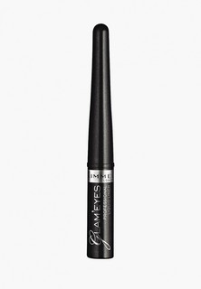 Подводка для глаз Rimmel Glam`eyes Professional Liquid Liner, тон 002