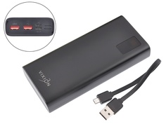 Внешний аккумулятор Vixion Power Bank DP-25 20000mAh Black GS-00011801