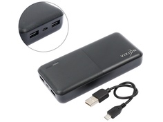 Внешний аккумулятор Vixion Power Bank DP-21 20000mAh Black GS-00006070