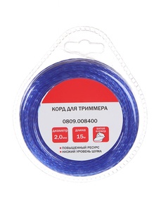 Леска для триммера Elitech 2.0mm x 15m 0809.008400