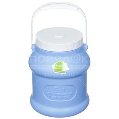 Бидон пластик, 3 л, с ручкой, фиолетовый, Martika, Просперо, С925